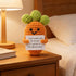 Fumonebuty 5PCS Handmade Emotional Support Crochet Gift Encouragement Support Vegetables and Fruits Knitted Dolls
