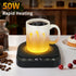 50W 5 2-12H Smart Coffee Mug Warmer, Fast Heating Coffee Warmer for Desk with Temperature Control & Auto Shut Off