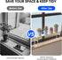 1pcs Counter Small Narrow Tall Shelf for Windowsill Kitchen Organizer Window Sill Plant Shelf Stackable Shelves