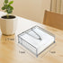 Napkin Holder for Table, Flat Weighted Arm Square Paper Napkin Holders, Elegant Rustic Iron Metal for Kitchen