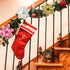 Christmas Poinsettia Artificial Flowers Decorations, 12 Pcs Glitter Flowers Picks for Xmas Tree Wreaths Garland
