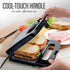 OVENTE Electric Panini Press Grill with Nonstick Plates, LED Indicator Lights, Compact Sandwich Maker, Black