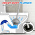 2Pack 2 1 Set, Set,Bathroom FORASTO in Toilet Brush and Plunger Extended Handle PlungerToilet Bowl Brush Plunger
