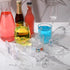 Hestya 16 Pcs Clear Plastic Scoops - Multi-Purpose for Candy Buffet, Kitchen, Ice Food, Protein Powders