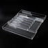 Acrylic Silverware Drawer Organizer, Expandable Kitchen Organizer for Forks and Knives, Multipurpose Storage Solution