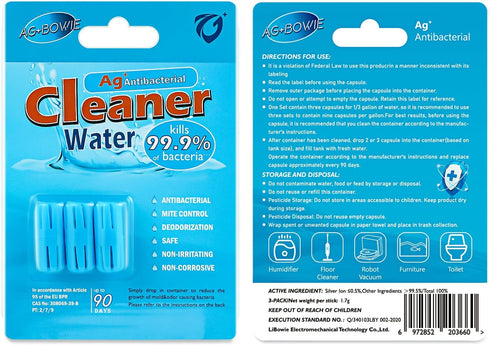 3-Pack Humidifier Fish Cleaner, Universal Humidifier Cleaning Fish for Humidifiers and Tanks, Purifies Water, Prevent Hard Water Build-Up, Demineralization Cleaner, Reduce Scale and White Dust