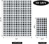 Hunanyume 100 Pack 3 Black and White Gingham Napkins - Ply Disposable Buffalo Plaid Checkered Dinner Napkins, Guest