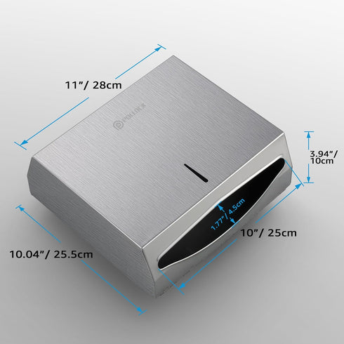 Commercial PaperTowel Holder Dispenser Wall Mount,Stainless Steel Bathroom Paper Towel Holder,Toilet Paper Napkin