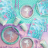 Mermaid Design Beverage Napkins (Pack of 16) - Perfect for Under-the-Sea Themed Parties