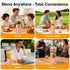 18000RPM 20Oz Frozen Portable Blender Dual Mode Blending Cup Ice Crushing Smoothie Fruit Mini Home Gym Travel(Pink)