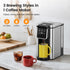 6 14oz 50oz 6.5 Inch Horavie Single Serve Coffee Maker for K-Cup Pod and Grounds, Hot and Iced Coffee Maker, Strong