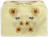 Sunflower Bee Print Toaster Dust Cover, Anti-Scratch Case for Most Standard 2 Slice Kitchen Small Appliances.