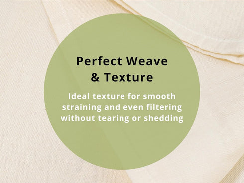 36x36 Inch Hemmed Set 2 PurpleEssences Cheese Cloths for Straining - Reusable Unbleached Cotton Cheesecloth with Edge