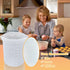 4PCS 250 350ml Palksky Silicone Cups for Melting Chocolate, Silicone Measuring Cups with & Capacity, Reusable Baking