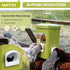 Set, 3 Gallon/26 LB 10 MAYKI Chicken Feeder and Waterer No Waste Poultry Feeding System with Hanging Option, Automatic