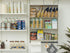 Closet 6-Section Closet StorageWorks Hanging Organizer with Metal Rod, Organizers and Storage, Collapsible Hanging