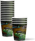 Reptile Lizard Snake Birthday Party Supplies Set, Plates, Napkins, Cups Tableware Kit for 16