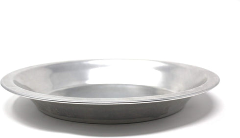 Aluminum Metal Pie Plate, 8 Inch Pan - Set of 10