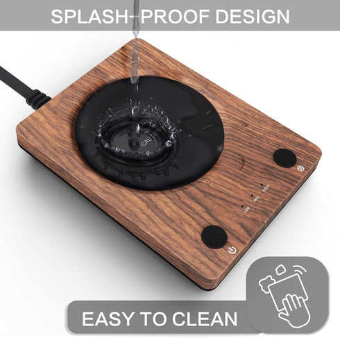 Coffee Mug Warmer for Desk, Electric Cup Warmer with 3-Temp Settings, Auto Shut Off After 4H