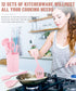 Kitchen Utensils Set, 12 Pieces Silicone Cooking Utensils (Dishwasher Safe), 392°F Heat Resistant Spatula Set for