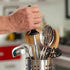 Smith’s 9-Inch Sharpening Steel - High-Carbon Steel Knife Sharpener with Protective Hand Guard