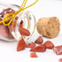 SUNYIK 7 Chakra Stone Wishing Bottles - Set of 7 Tumble Chip Crystal Healing Reiki Wicca Stones