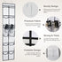12 Large Pockets Over Door Hanging Shoe Organizer