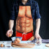 Cooking Kitchen Aprons for Men Women Chef, Funny Apron, Red Swim Trunks Design