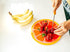 Dexas Citrus Slice Cutting Board/Serving Board, 9 inches, Grapefruit