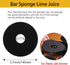 2Pcs Rimmer Rimmer, Bar Salt Sponges TonJin Black Replacement Sponge for Glass Margarita Salter, Lime Juice