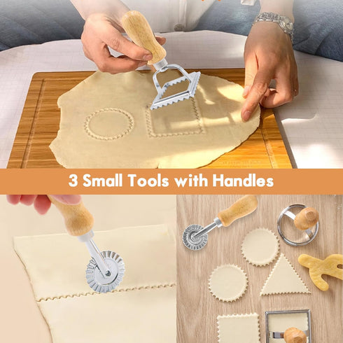 8in1 Ravioli Gnocchi Pasta Dumpling Noodle Maker Cutter Press Mold Stamp - Pasta Manual Accessories Homemade Essentials