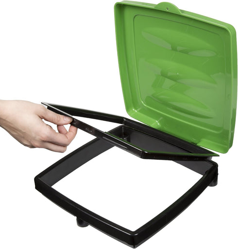 Portable Trash Bag Holder - Collapsible Trashcan for Indoor/Outdoor Use - Ideal for Camping, Recycling, and More by