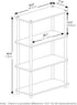 Furinno Turn-N-Tube 4-Tier Multipurpose Shelf Display Rack, Espresso/Black (Model 99557EX/BK)