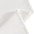 jinchan Kitchen Curtains, 24 Inch Linen Textured Cafe Tier Curtains for Small Windows, 2 Panels, White