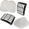 HQRP 2-pack Filter Kit for Shark Navigator NV360 NV361, Lift-Away Deluxe Upright Vacuum Cleaner (HEPA+ Foam & Felt)