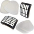 HQRP 2-pack Filter Kit for Shark Navigator NV360 NV361, Lift-Away Deluxe Upright Vacuum Cleaner (HEPA+ Foam & Felt)