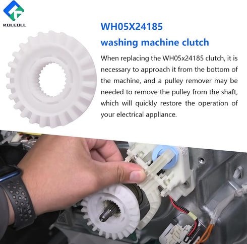 WH05X24185 4588013 Washing Machine Clutch, Compatible with GE Hotpoint, Replaces AP5993402 PS11729473