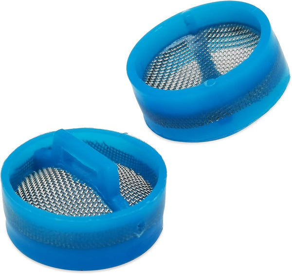 4pcs Washer Water Inlet Valve Filter Screens, Compatible with Most Automatic Washing Machines (Blue)