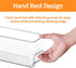 14.8'' 2 Pack vacane Long Breastmilk Storage Container, Clear Narrow Fridge Organizer Refrigerator Bin with Handles