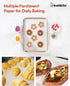 Katbite 16x24 inch Heavy Duty Parchment Paper Sheets, 100Pcs Precut Non-Stick Full Sheets for Baking, Cooking, Grilling