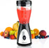 OVENTE Kitchen Personal Blender, 13.5 Ounce Small BPA-Free Jar, Stainless Steel Blades, 180 Watt Electric Mixer, Black