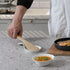 Large Porcelain Spoon Rest, Utensil Holder for Kitchen Counter, Dishwasher Safe (White)