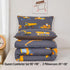 Set Set 3 Set Set 2 ZRNBAST Construction Kids Bedding for Boys Queen Size Trucks Dark Grey Comforter Teens Pieces