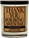 Thank You Candle Gifts for Women - Gratitude and Appreciation Gift, Present for Friends, Mentor, Neighbor,