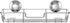iPEGTOP Strong Suction Cup Shower Caddy, Bath Shelf Storage with 4 Side Hooks, Chrome, 2 Count