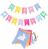 TUPARKA 2pcs Easter Banners, 'Happy Easter' Bunting Garland Decorations, Lightweight Hessian Pennant Shape