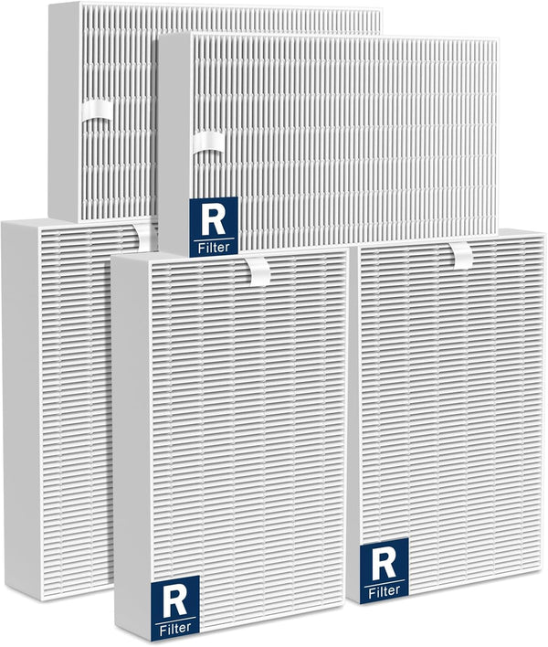 HPA300 HEPA Filter R Replacement for Honeywell HPA300 Air Purifier, 6 Pack Compatible with HPA Series