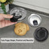 2 Packs Revolutionary Tumbler Lid Organizer - Detachable Bamboo Cup Lid Organizer for 10 Lids, Keep Kitchen Clutter-Free