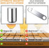 Premium Automatic Beer Bottle Opener, Stainless Steel Portable Push Down and Pop Off Magnetic Cap Catcher for Home Bars