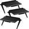 Jetec 3 Pieces Screen Top Shelf TV Top Storage Bracket 2-leg Adjustable